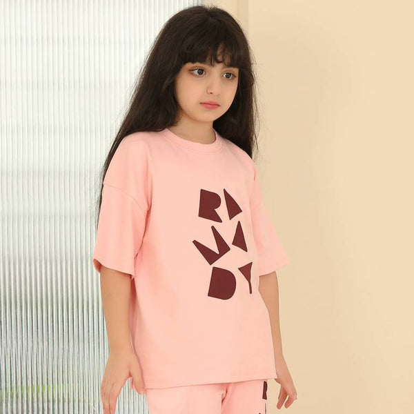 Kids Short-sleeve loose cotton T-shirt